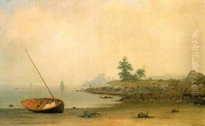 The Stranded Boat by Martin Johnson Heade
