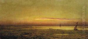 Marshes At Boston Harbor by Martin Johnson Heade