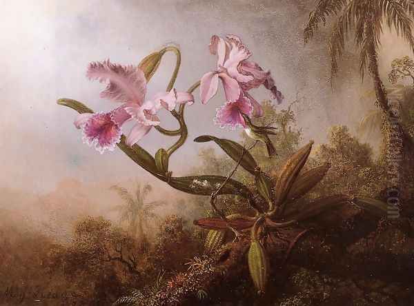 Orchids And Hummingbird2 - view 1