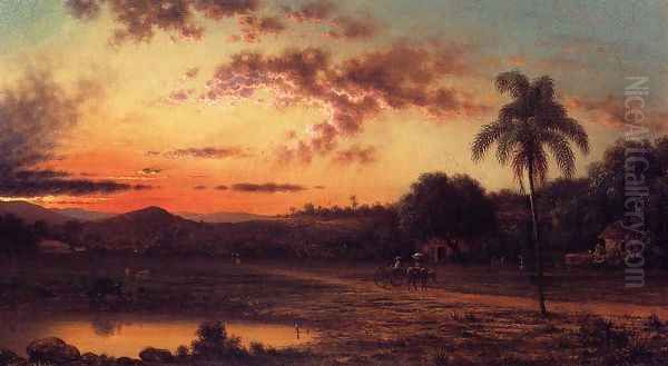 Sunset A Scene In Brazil - view 1
