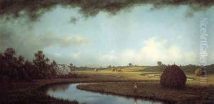 Newburyport Marches Approaching Storm by Martin Johnson Heade