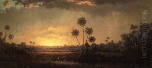 Sunrise Florida by Martin Johnson Heade