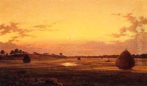 Marsh at Dawn 1859 by Martin Johnson Heade