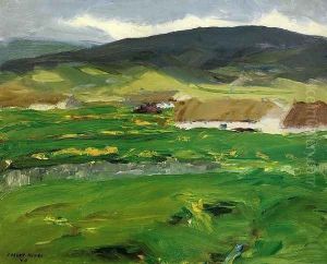 O Malley Home Aka Achill Island County Mayo Ireland by Robert Henri