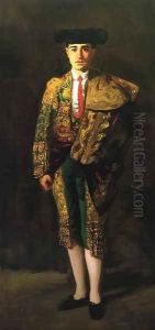 Portrait Of El Matador Felix Asiego by Robert Henri
