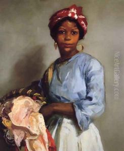 The Laundress by Robert Henri
