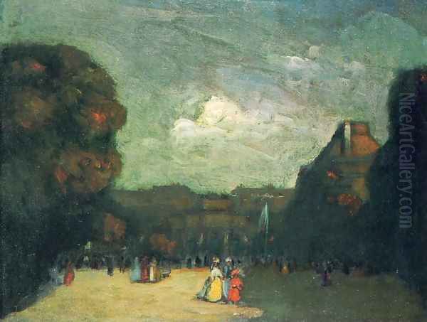 The Louvre - view 1