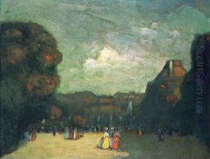 The Louvre by Robert Henri