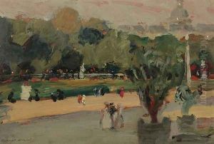 In the Garden of the Luxembourg by Robert Henri