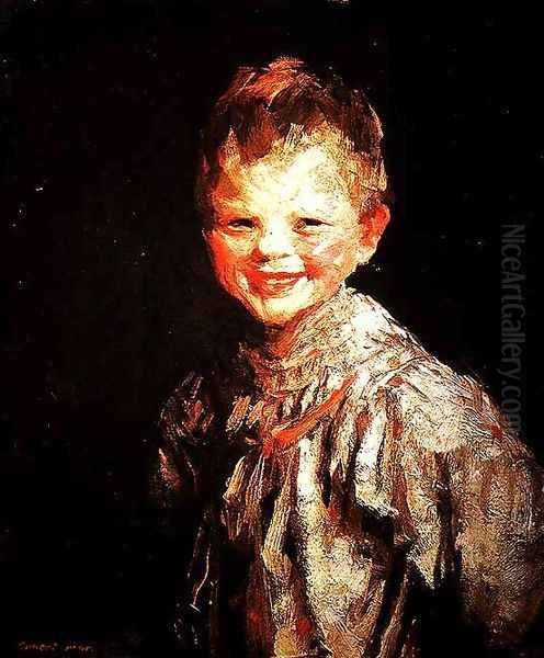 Laughing Child, Henri, 1907 by Robert Henri