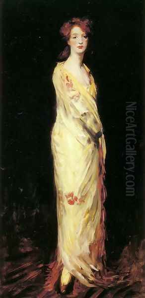 Marjorie in a Yellow Shawl - view 1