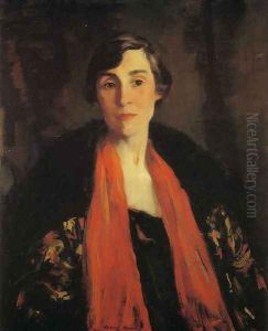 Portrait of Mary Fanton Roberts by Robert Henri