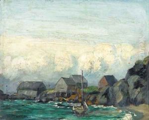Maine Harbor by Robert Henri