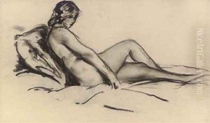 Reclining Nude by Robert Henri