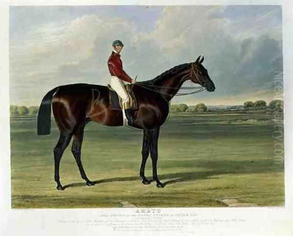 'Amato', the Winner of the Derby Stakes at Epsom, 1838 by John Frederick Herring Snr
