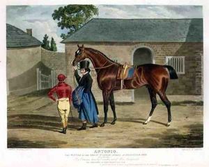 'Antonio', the Winner of the Great St. Leger at Doncaster, 1819 by John Frederick Herring Snr