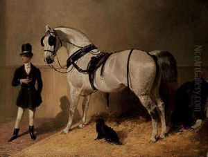 A St. James's Carriage Horse by John Frederick Herring Snr