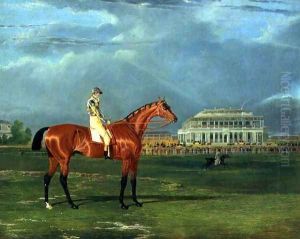 'Memnon' with William Scott Up, 1825 by John Frederick Herring Snr