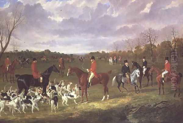 The Meet of the East Suffolk Hounds at Chippenham Park - view 1