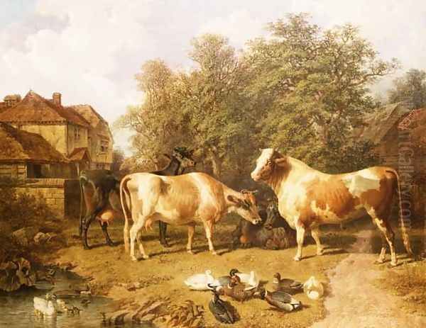 Cattle and Ducks, 1859 - view 1