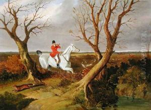 The Suffolk Hunt - Gone Away by John Frederick Herring Snr