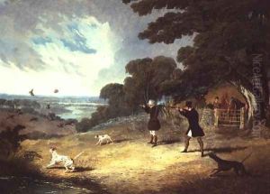Partridge shooting at Six Mile Bottom