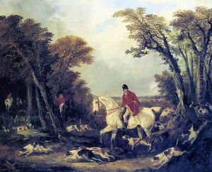 On the Scent by John Frederick Herring Snr