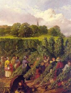 The Hop Pickers 1855 by John Frederick Herring Snr