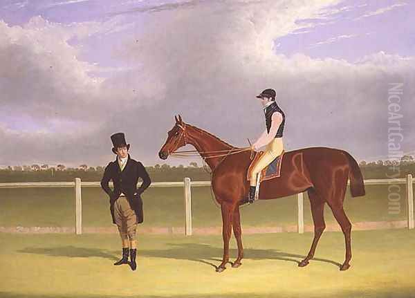 The Hon. E. Petre's 'Rowton', winner of the St. Leger with Bill Scott up, 1829 - view 1