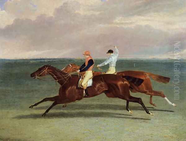 The Match between 'Priam' and 'Augustus', October 20th 1831, 1832 - view 1