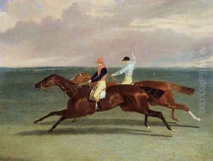 The Match between 'Priam' and 'Augustus', October 20th 1831, 1832 The Match between 'Priam' and 'Augustus', October 20th 1831, 1832