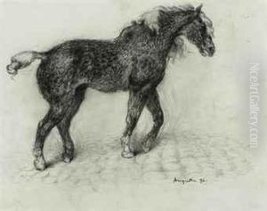 Cheval De Trait by Louis Anquetin