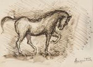 Etude De Cheval by Louis Anquetin