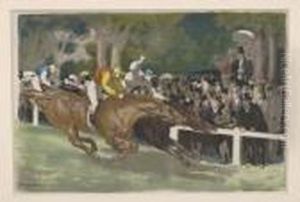 Un Canter by Louis Anquetin