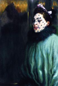 Femme A La Voilette by Louis Anquetin