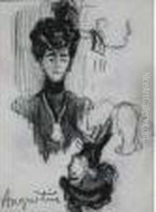 Etude De Femmes Au Chapeau Etude De Femmes Au Chapeau
