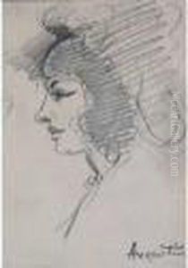 Femme De Profil Femme De Profil