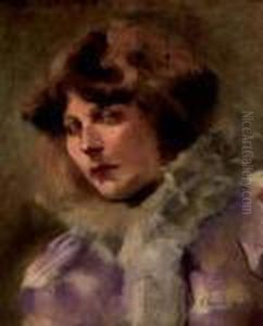 Portrait De Femme by Louis Anquetin