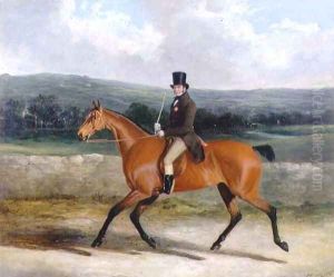 William Ward on Horseback, 1839 by John Frederick Herring Snr