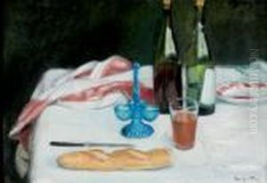 La Table Dressee
 Executee En 1892 by Louis Anquetin
