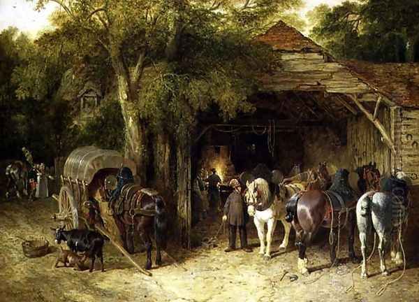 The Blacksmiths, 1842 - view 1