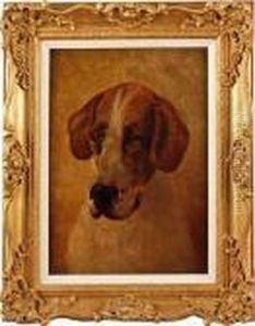 Hound's Head by Richard Ansdell