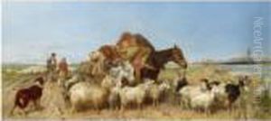 Returning From The Fair At Seville by Richard Ansdell