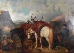 After The Hunt by Richard Ansdell