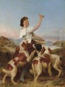 The Gamekeeper's Daughter by Richard Ansdell