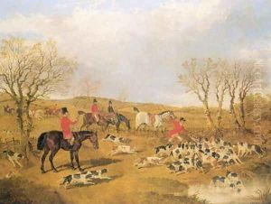 The Kill Foxhunting by John Frederick Herring Snr