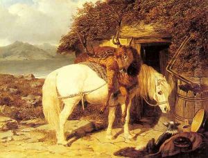 The End of the Day by John Frederick Herring Snr