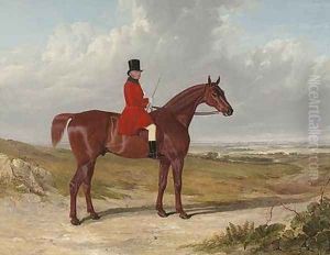 Portrait of Mr. Daniel Haigh, Master of the Old Surrey Hunt