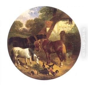 The Water Pump by John Frederick Herring Snr