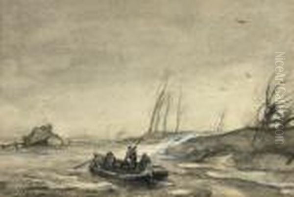 Paddling Through A Flooded Landscape - view 1